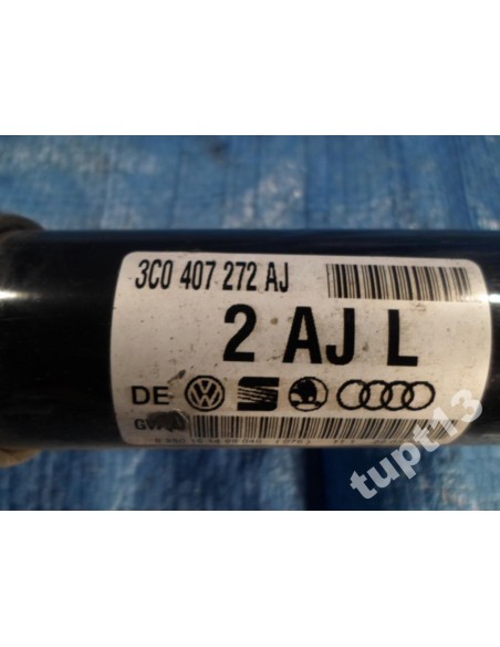 VW AUDI SEAT SKODA PÓŁOŚ KOMPLETNA 3C0407272AJ