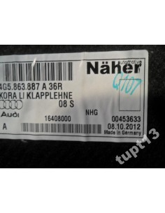 AUDI A6 4G0 SEDAN TAPICERKA BAGAŻNIKA LEWA 2