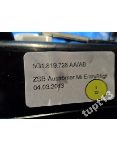 VW GOLF VII KRATKI NAWIEWU KOMPLET NAWIEWY