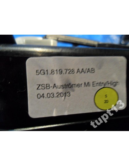 VW GOLF VII KRATKI NAWIEWU KOMPLET NAWIEWY