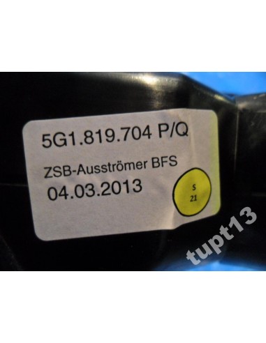 VW GOLF VII KRATKI NAWIEWU KOMPLET NAWIEWY