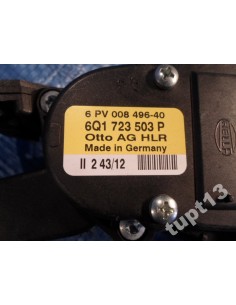 SKODA FABIA II PEDAŁ GAZU 6Q1723503P NAKŁADKI RS 2