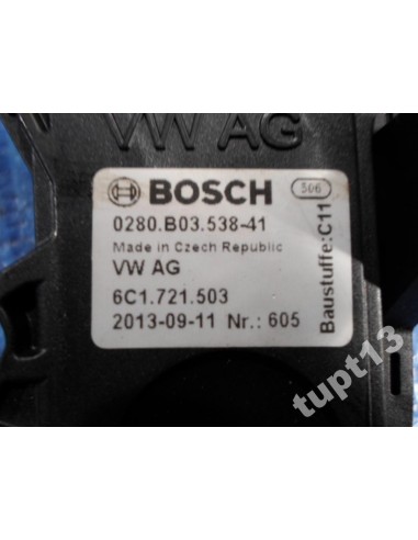 VW POLO 6R0 13-2015 PEDAŁ GAZU 6C1721503