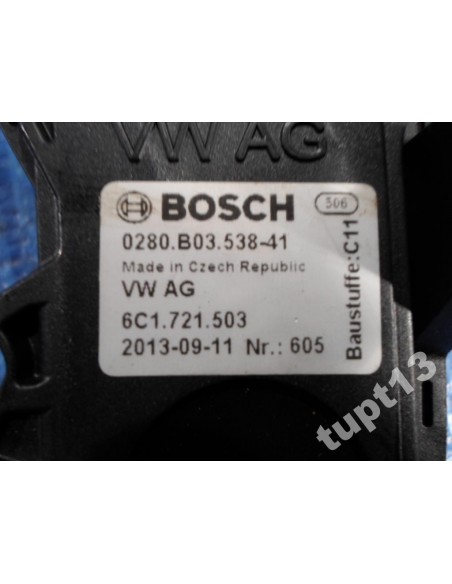 VW POLO 6R0 13-2015 PEDAŁ GAZU 6C1721503