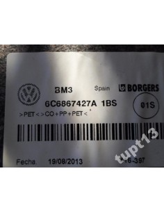 VW POLO 6R0 13-2015 R TAPICERKA BAGAŻNIKA LEWA 2
