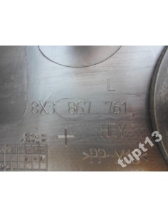 AUDI A1 TAPICERKA BAGAŻNIKA LEWA WERSJA 3-DRZWI 2