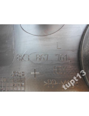 AUDI A1 TAPICERKA BAGAŻNIKA LEWA WERSJA 3-DRZWI