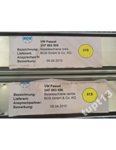 VW PASSAT B7 LISTWA BAGAŻNIKA MOCOWANI BAGAŻU LEWA 2