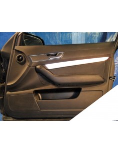 AUDI A6 4F0 04-08 TAPICERKA PRAWA PRZEDNIA SKÓRA