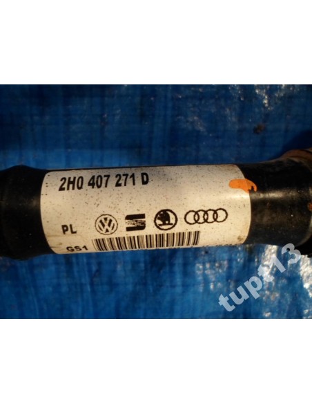 VW AMAROK 2.0 TDI PÓŁOŚ KOMPLETNA 2H0407271D