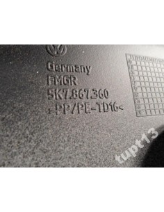 VW GOLF VI CABRIO LISTWA WNĘTRZA DACHU 5K7867360 2