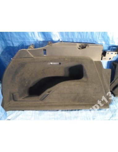 VW TOUAREG FL TAPICERKA BAGAŻNIKA LEWA CZARNA