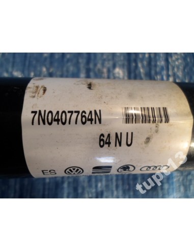 VW SHARAN ALHAMBRA PÓŁOŚ KOMPLETNA 7N0407764N