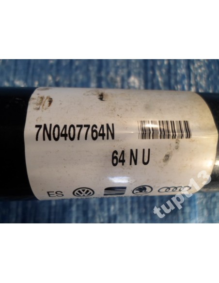 VW SHARAN ALHAMBRA PÓŁOŚ KOMPLETNA 7N0407764N