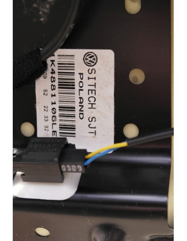 VW VOLKSWAGEN FOTEL PRAWY PASAŻERA 1K4881106LE