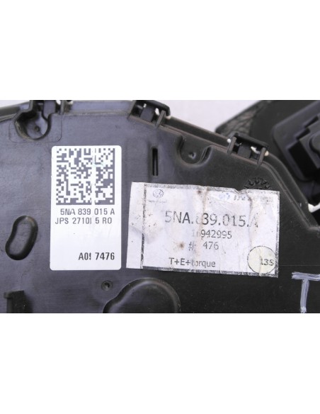 VW SEAT SKODA AUDI ZAMEK DRZWI TYŁ 5NA839015A