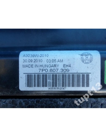 VW TOUAREG FL BELKA ZDERZAKA TYLNEGO 7P0807309