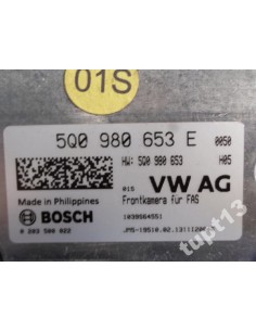 VW AUDI SKODA KAMERA PRZEDNIA 5Q0980653E 2