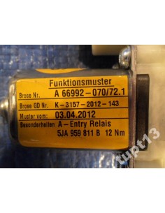 SKODA RAPID SILNICZEK SZYBY LEWY TYŁ 5JA959811B 2