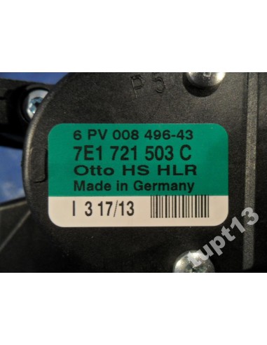 VW T5 LIFT T6 PEDAŁ GAZU POTENCJOMETR 7E1721503C