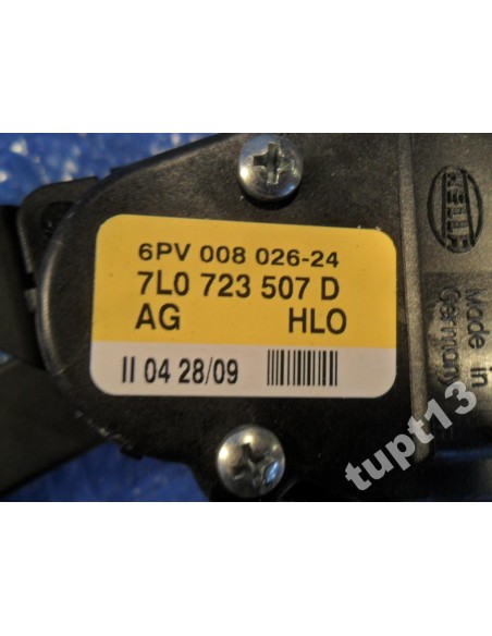 AUDI Q7 FL PEDAŁ GAZU POTENCJOMETR 7L0723507D