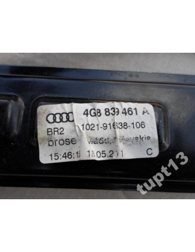 AUDI A7 MECHANIZM SZYBY LEWY TYŁ 4G8839461A