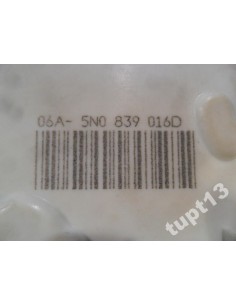 SKODA FABIA II ZAMEK DRZWI PRAWY TYŁ 5N0839016D 2