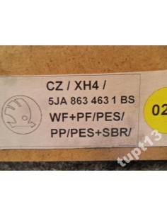 SKODA RAPID 2012-13 WYKŁADZINA BAGAŻNIKA CZARNA 2