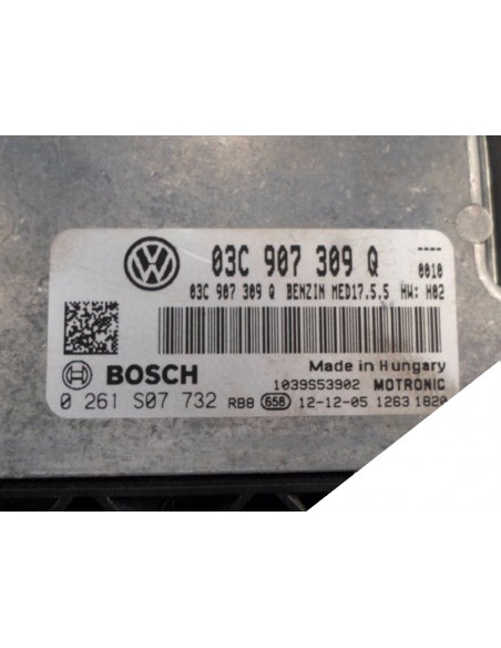 VW STEROWNIK KOMPUTER SILNIKA 03C907309Q