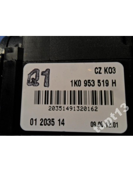 VW MANETKA WYCIERACZEK 1K0953519H ORYGINAŁ