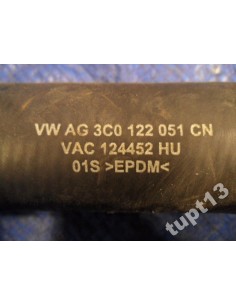 VW SKODA 1.8 TSI WĄŻ PRZEWÓD WODNY 3C0122051CN 2
