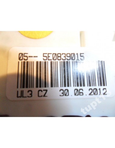 SKODA OCTAVIA III ZAMEK DRZWI LEWY TYŁ 5E0839015