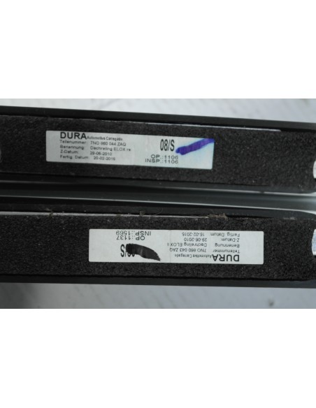 VW SHARAN ALHAMBRA 7N0 RELINGI DACHOWE CHROMOWE