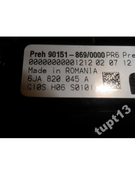 SEAT TOLEDO 2013-14R PANEL STEROWANIA KLIMATYZACJI