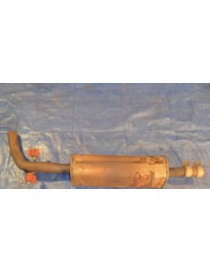 SKODA ROOMSTER FABIA II 1.2 TSI TŁUMIK ŚRODKOWY