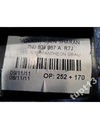 VW SHARAN 7N0 12-13R KLAPKA WLEWU PALIWA TDI LR7J