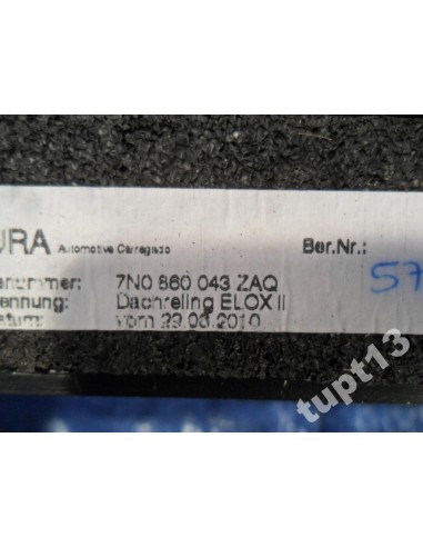 VW SHARAN 7N0 2012-13R RELINGI DACHOWE CHROMOWE