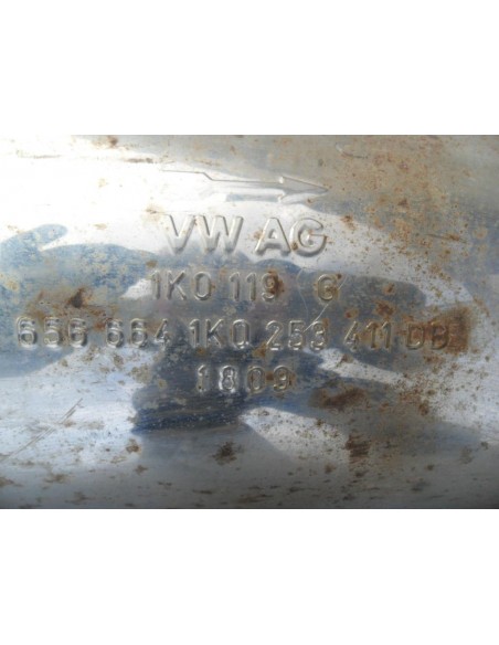 VW GOLF VI KOMBI 1.2 TSI TŁUMIK ,ŚRODKOWY ORGINAŁ