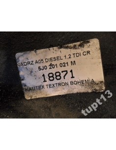 SKODA FABIA II TDI ZBIORNIK PALIWA BAK 2