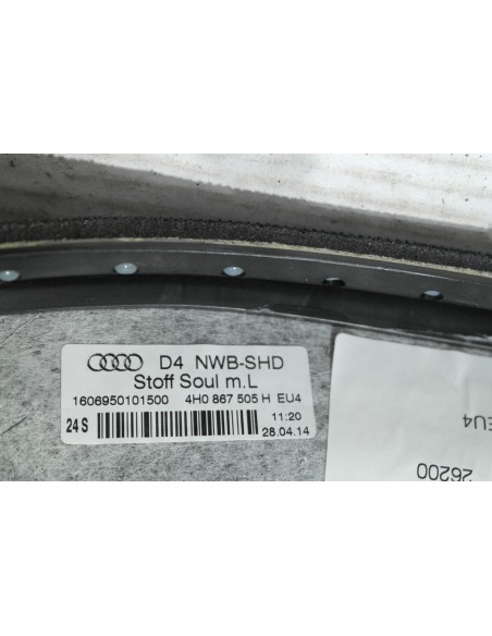 AUDI A8 4H 3.0 FSI PODSUFITKA CZARNA 4H0867505 H