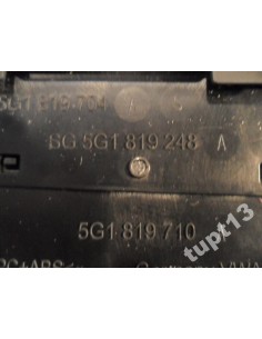 VW GOLF VII KRATKA NAWIEWU PRAWA CHROM 2