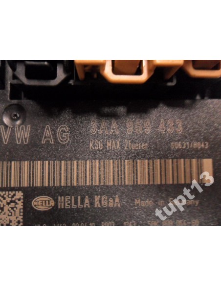 VW PASSAT B7 B7 STEROWNIK MODUŁ KOMFORTU 3AA959433