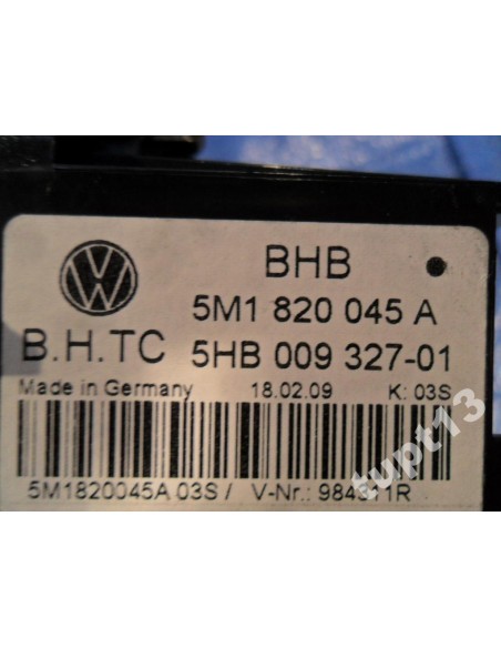 VW PANEL STEROWANIA KLIMATYZACJĄ 5M1820045 A