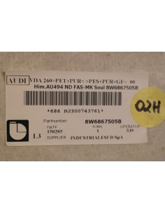 AUDI A5 LIFT 8W6 COUPE PODSUFITKA CZARNA 8W6867505 2