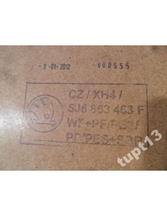 SKODA FABIA II WYKŁADZINA BAGAŻNIKA DYWAN 2