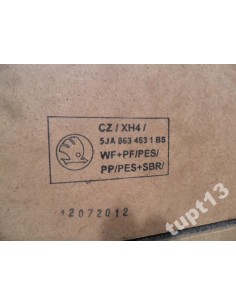 SEAT TOLEDO 2013-14 R WYKŁADZINA DYWAN BAGAŻNIKA 2