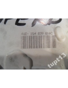 SKODA SUPERB II FL ZAMEK DRZWI P.TYŁ 1S4839016C 2