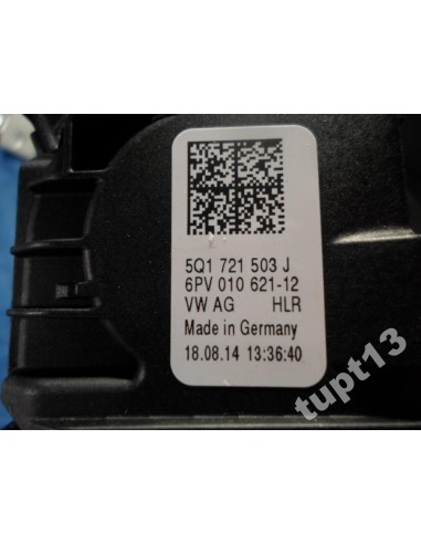 VW GOLF SPORTSVAN PEDAŁ GAZU 5Q1721503J