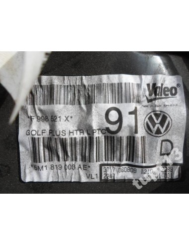 VW GOLF VI PLUS NAGRZEWNICA BEZ KLIMY