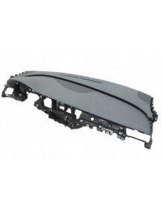 AUDI A8 D4 4H DESKA ROZDZIELCZA KONSOLA SKÓRA SZARA 2